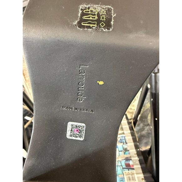 Larroude Plaid Ankle Boots with Black Soles - Picture 12 of 13